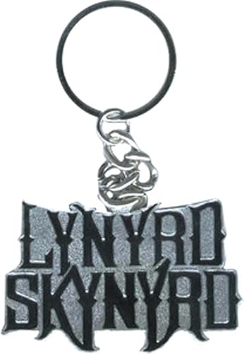 C&D Visionary Licencias Productos Lynyrd Skynyrd Llavero de metal con logotipo