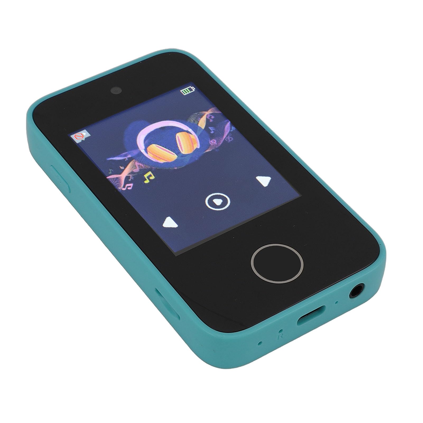 MP3 Player, Multifunctional Music Player with Built - in Speaker, 1080P 2.8 Inch Touchscreen, HiFi Sound, 48MP Autofocus Compact Video Camera with Dual Lens