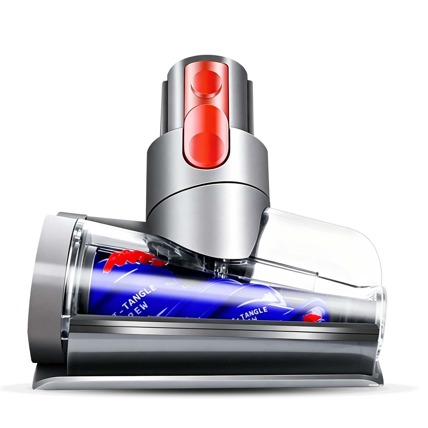 XLX Mini Head Replacement for Dyson V7 V8 V10 V11 V15 SV10, SV11, SV12, SV14 Animal Cyclone Motorised Vacuum Cleaner, Anti-Tangle Brush Head Vacuum Cleaner Parts for Long Hair and Pet Hair