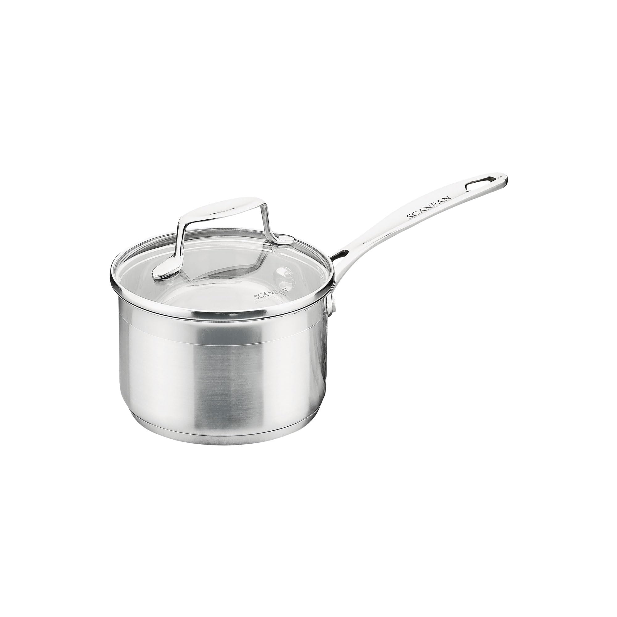 Amazon | SCANPAN Impactふた付き1.2リットル鍋 | SCANPAN | 両手鍋