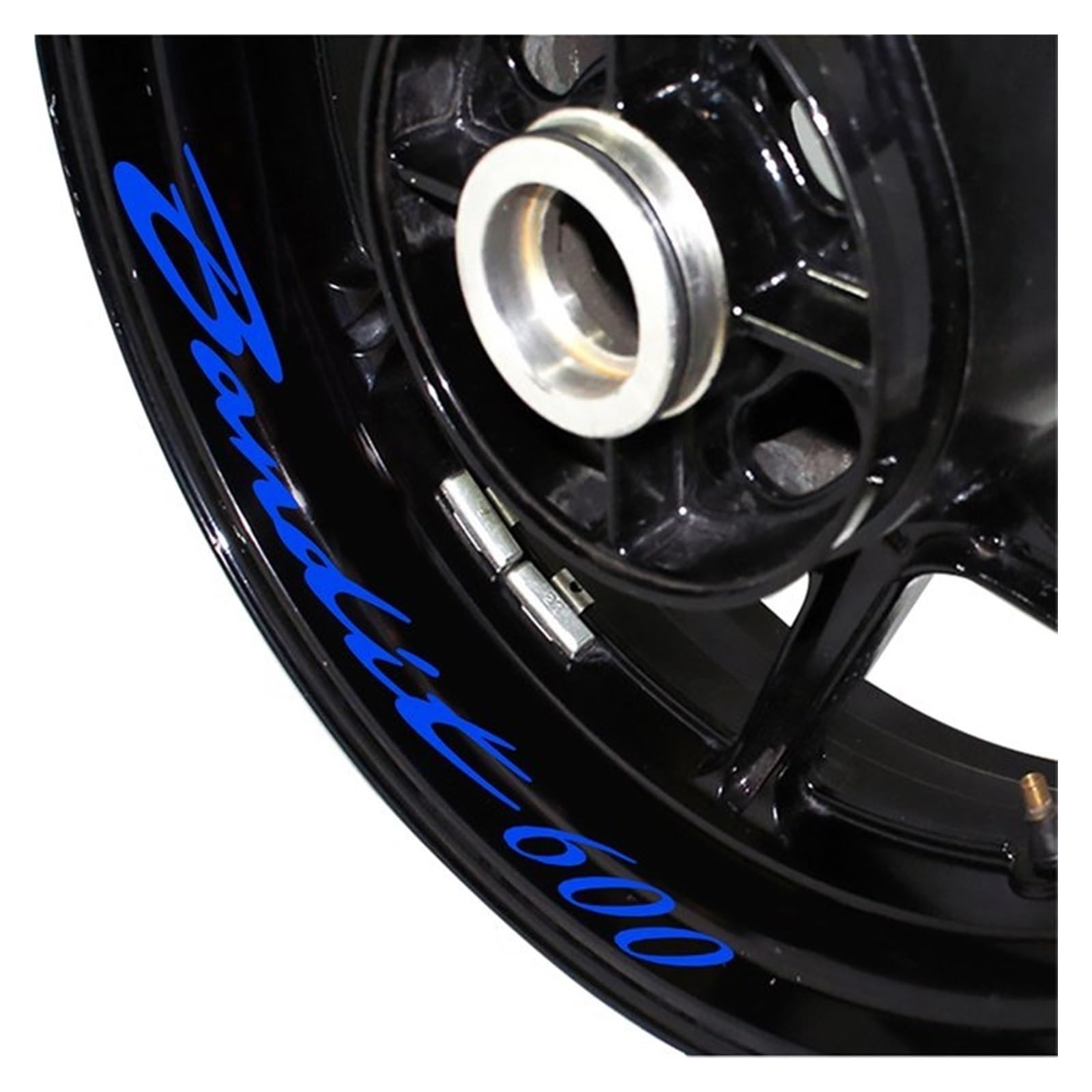 Motorcycle Wheel Stickers Night Reflective Decorative Rim for Suzuki for Bandit 600(Style 6)
