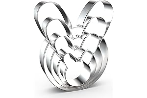 Bunny Cookie Cutter Set Large - 5", 4", 3", 2" - Easter...