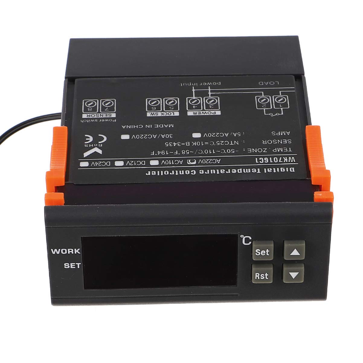 ULTECHNOVO Contrôleur De Température Numérique 2 Pièces - Thermostat Pour Réfrigérateur Par Electronics Incubator Convivial Refroidissement/chauffage