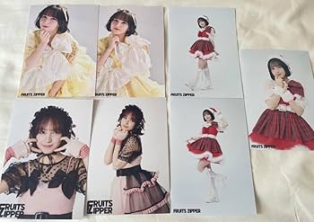 早瀬ノエル 　生写真・キーホルダー　FRUITS ZIPPER FRUITS ZIPPER 早瀬ノエル 2枚セット 半券付＋早瀬ノエルパフェ