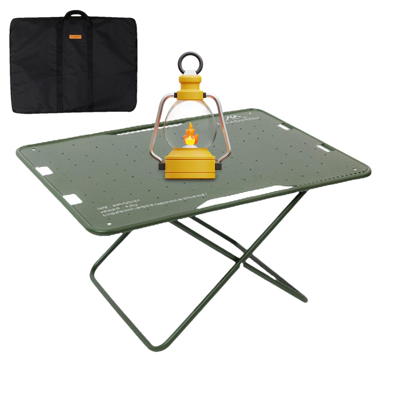 Table de camping avec construction solide pour pique-nique