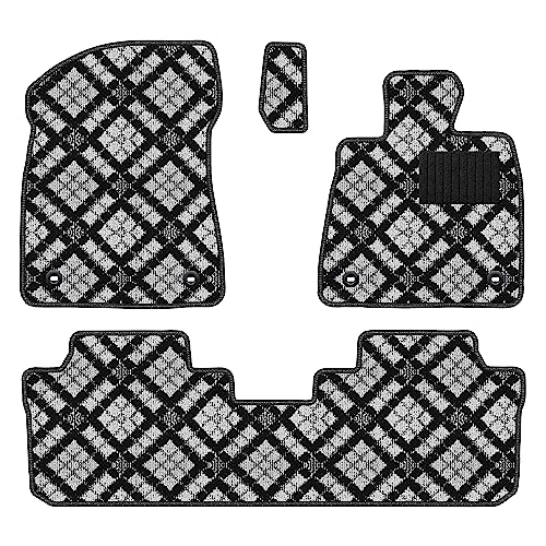 Aviles レクサス LEXUS レクサス RX 20系 フロアマット【16色から選択】(02:ダイヤチェック × グレー)