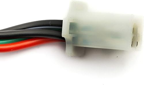 Miniatura 4 de HERIS Juego de llaves de interruptor de encendido de 4 pines con tapa para 50cc 70cc 90cc 110cc 125cc 150cc 200cc 250cc TaoTao SUNL Chinese ATV Dirt