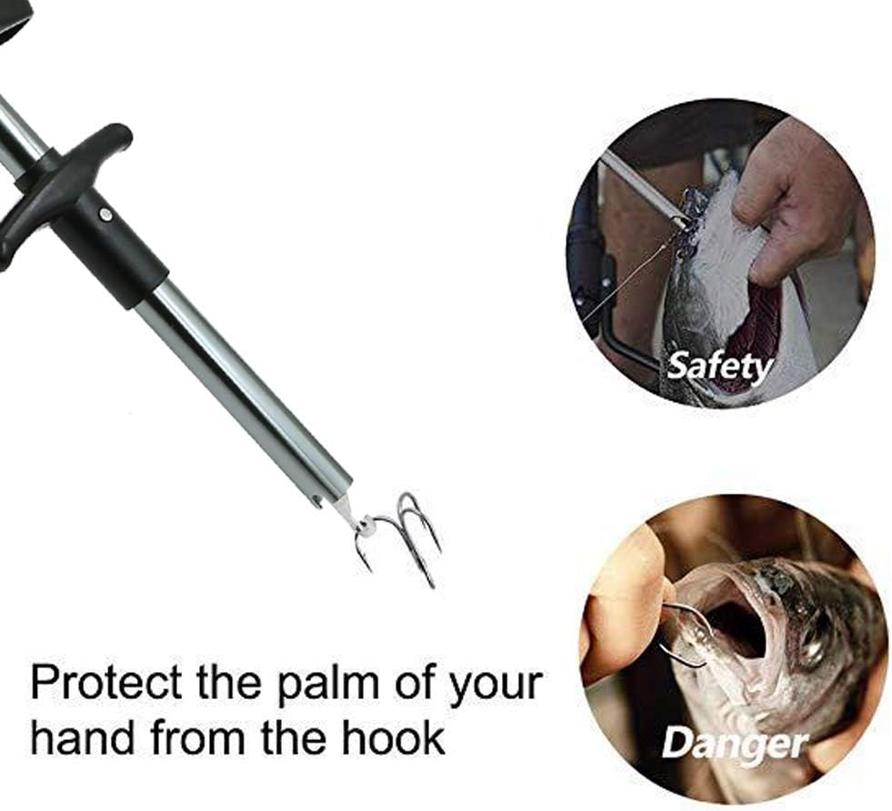 Easy Fish Hook Remover New Fishing Tool Minimizing The Injuries Tools Tackle Squeeze Extractor 6.6inch