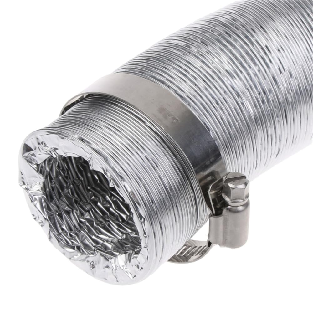 Colliers de serrage réglables en acier inoxydable pour conduits d'air 50/75/100/150/200 mm, 75 mm