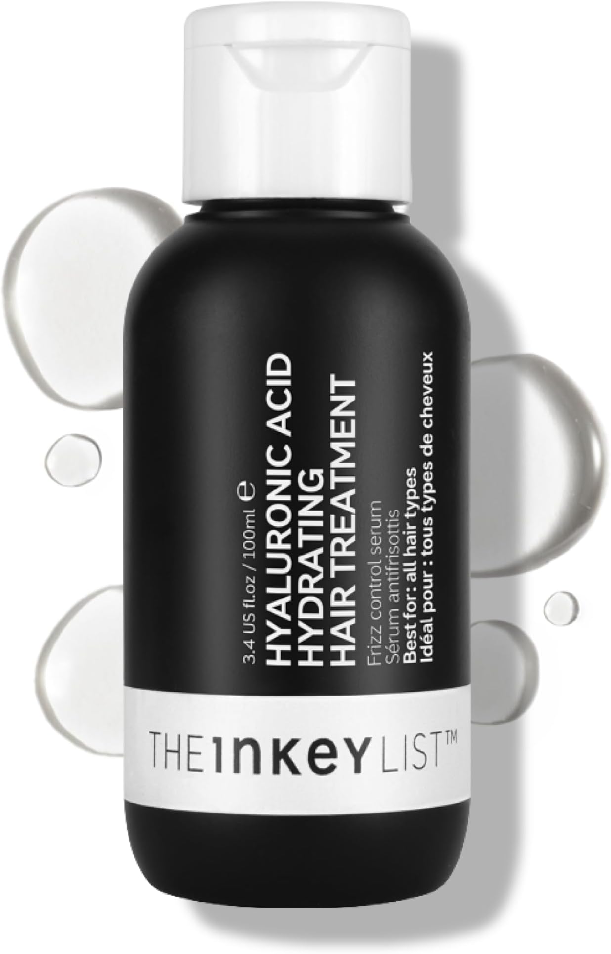Hyaluronic Acid Hydrating Hair Treatment 100ml, Reduces Frizz, Improves Shine, Fragrance Free, Suitable For All Hair Types