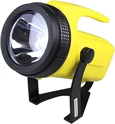 Tramontina 43760300, Holofote Corpo Injetado em ABS, Lâmpada de Krypton Tensão 4.8V, Amarelo