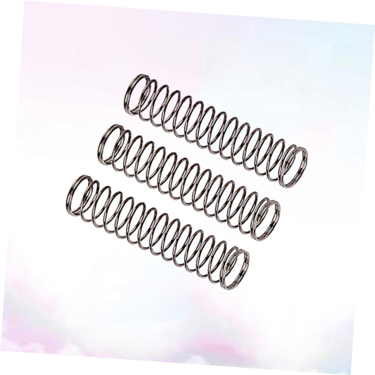 3 Ressorts de Réparation pour Trompette en Métal, Tension Correcte, Légers, pour Instruments à Vent, Couleur Argenté