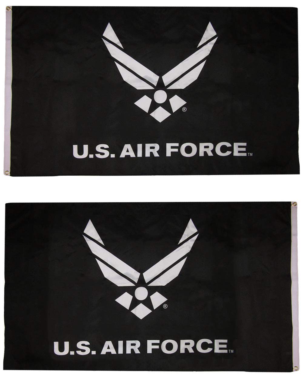 3x5 USAF US Air Force Wings Blau 3'x5' Doppelseitig Poly Flagge
