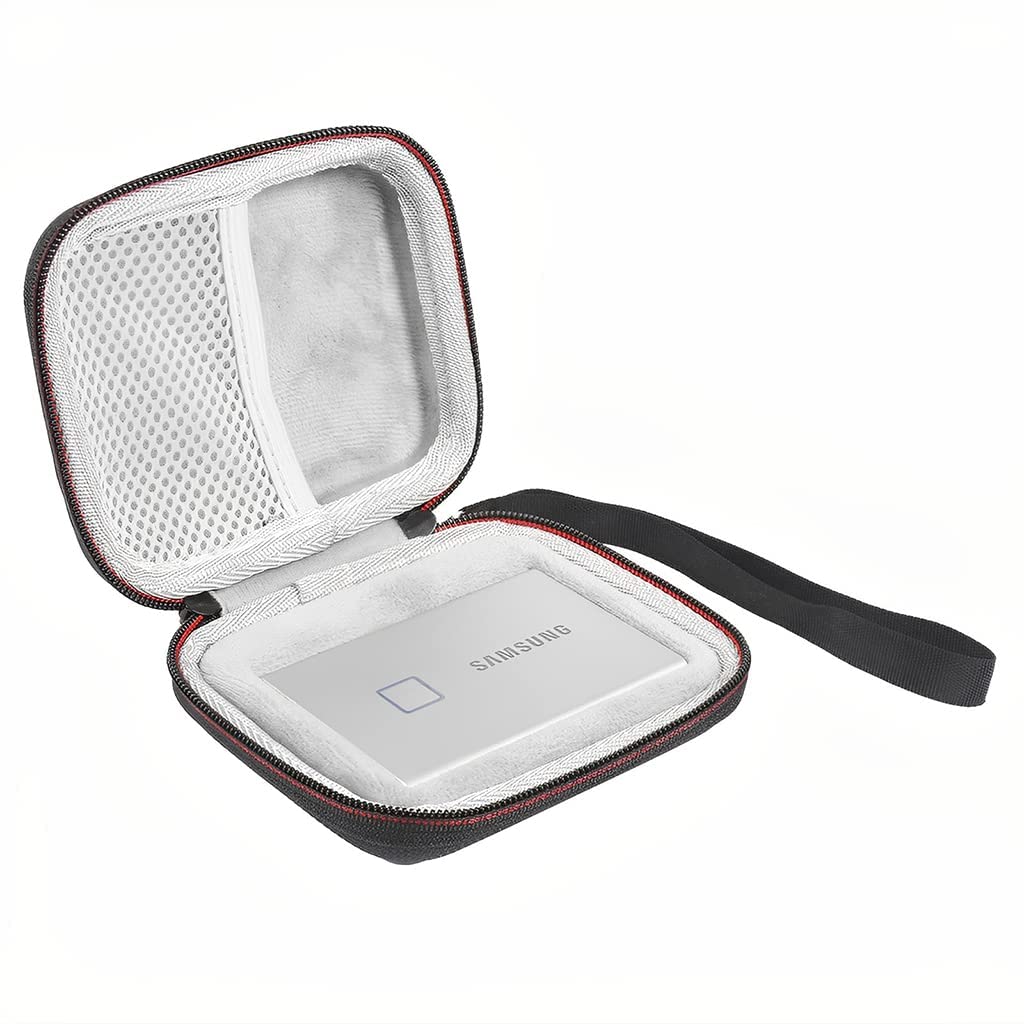 M.G.R.J® Portable Carrying Case Cover for Samsung T7 / T7 Touch Portable Solid State Drives 500GB 1TB 2TB 4TB (Hard|EVA|Black) 【Not for T9 / T7 Shield】 (B0CSG248WD) Amazon Price History, Amazon Price Tracker