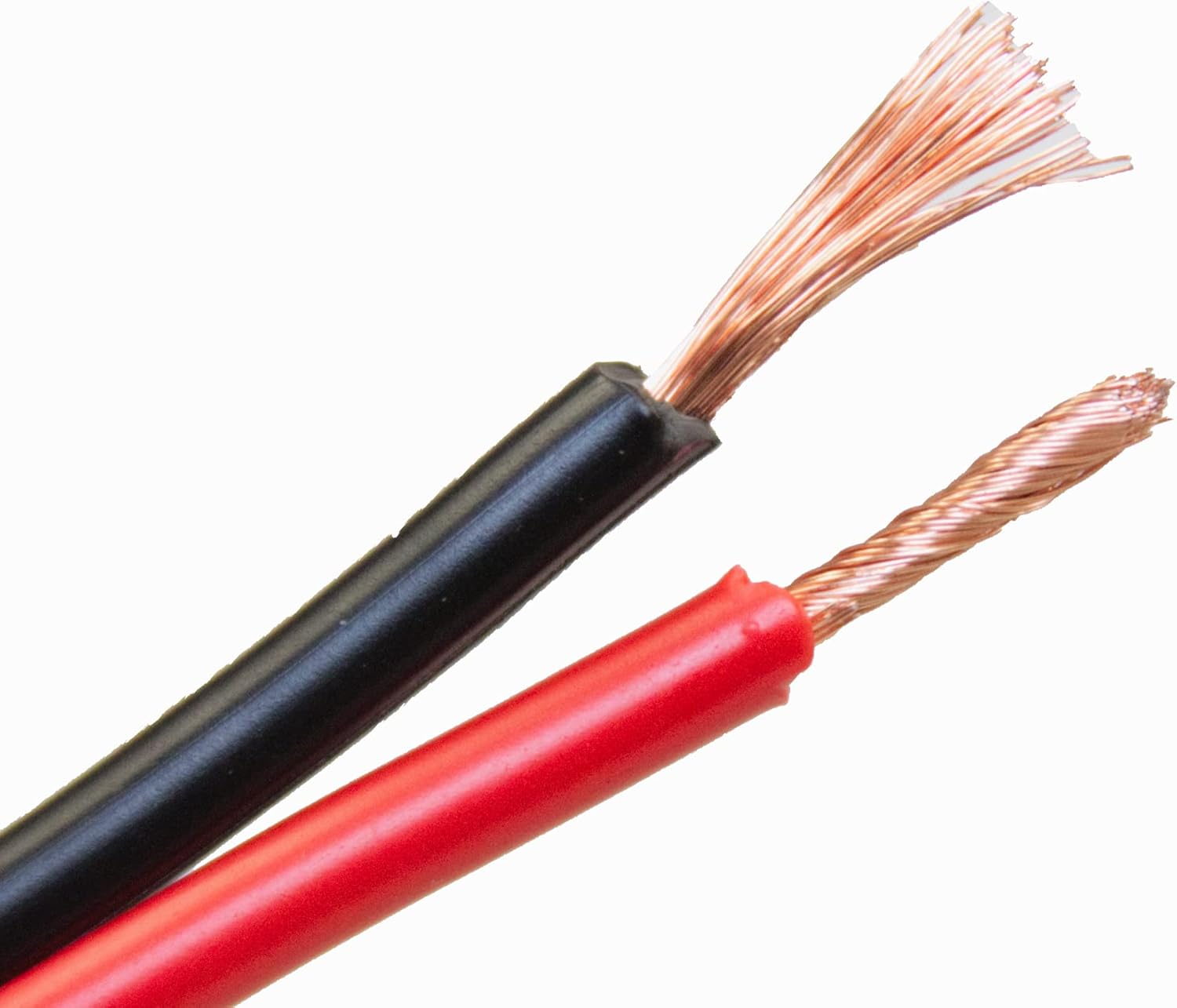 Super Sale 🛒 100 ft 10 Gauge awg Red Black Stranded 2 Conductor Speaker Wire Car Home Audio