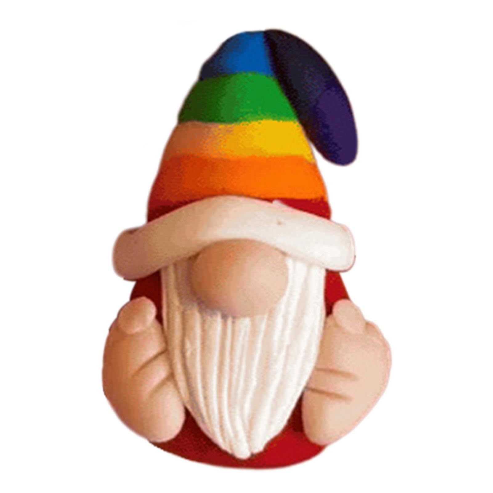 Ciondolo Portachiavi Gnomo, Ornamenti Colorati In Resina Gnomo - Incantevoli Ornamenti Portachiavi Gnomo In Resina - Figurine Di Gnomi In atura Con Dettagli Vivaci Per Corti, Balconi, Portici, P