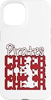Vista 6 de Pirates Cheer Back to School Cheerleading Spirit M Case for iPhone 16
