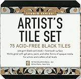 polychromos 120 color chart  Studio Series Artist\'s Tile Set: Black: 75 Acid-Free Black Tiles