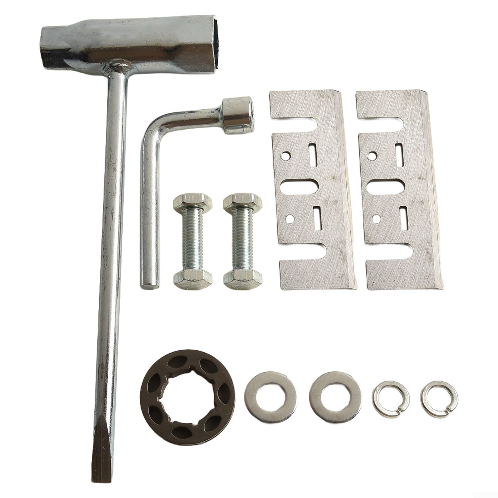 Herramienta peladora de troncos de acero para descortezar, con construcción de aluminio para pelar y ranurar madera eficiente, compatible con la mayoría de motosierras de 66 cc o más pequeñas