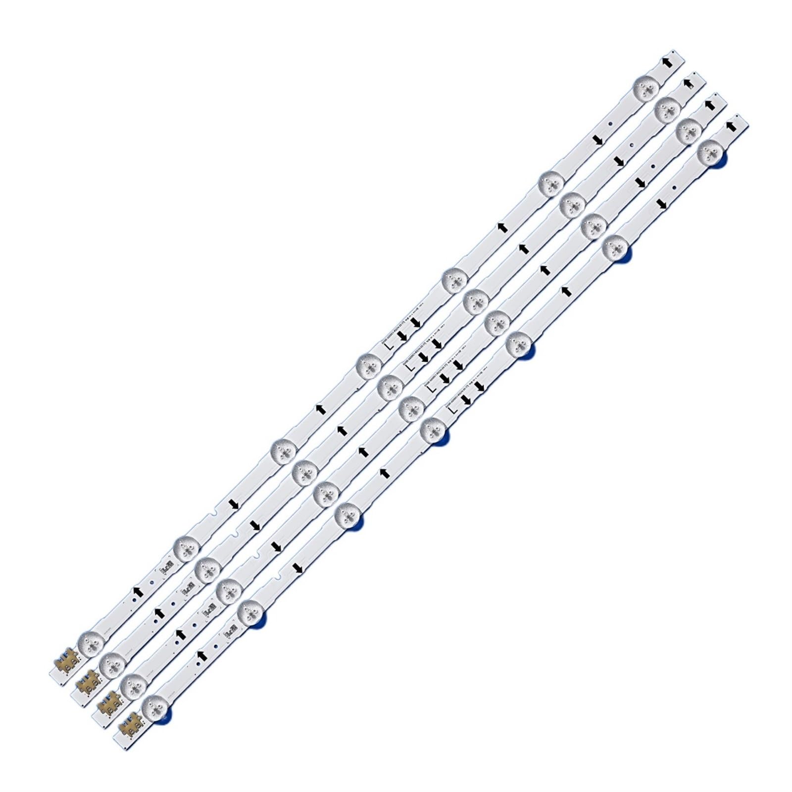HABITZ Tira de LED for iluminación Trasera 7 lámpara Compatible for Samsung UE32H6270AS D4GE-320DC1-R2 UE32H6400AK UE32H6400AW UE32H6410AU UE32H6200AY UE32H6230AK