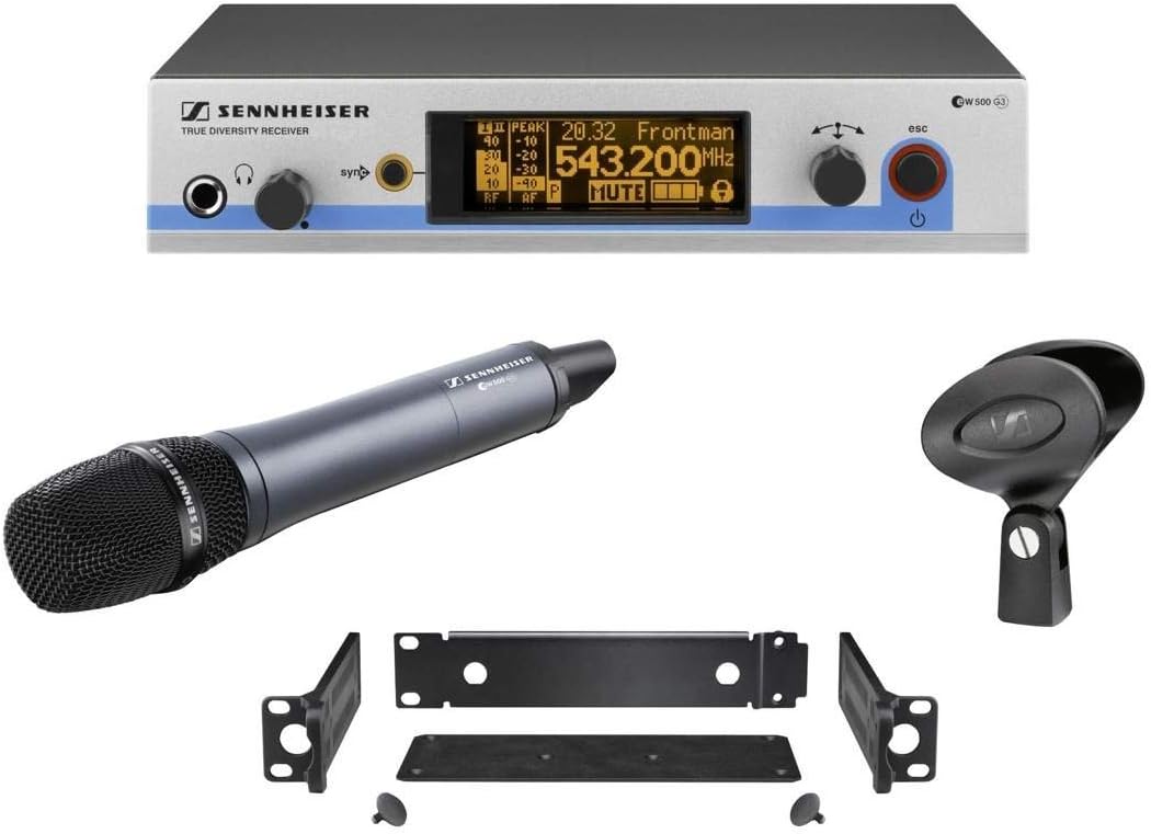 Sennheiser EW 500-965 G3 - Wireless Vocal System with True Condenser Handheld Mic - A - Range (516 - 588 MHz)