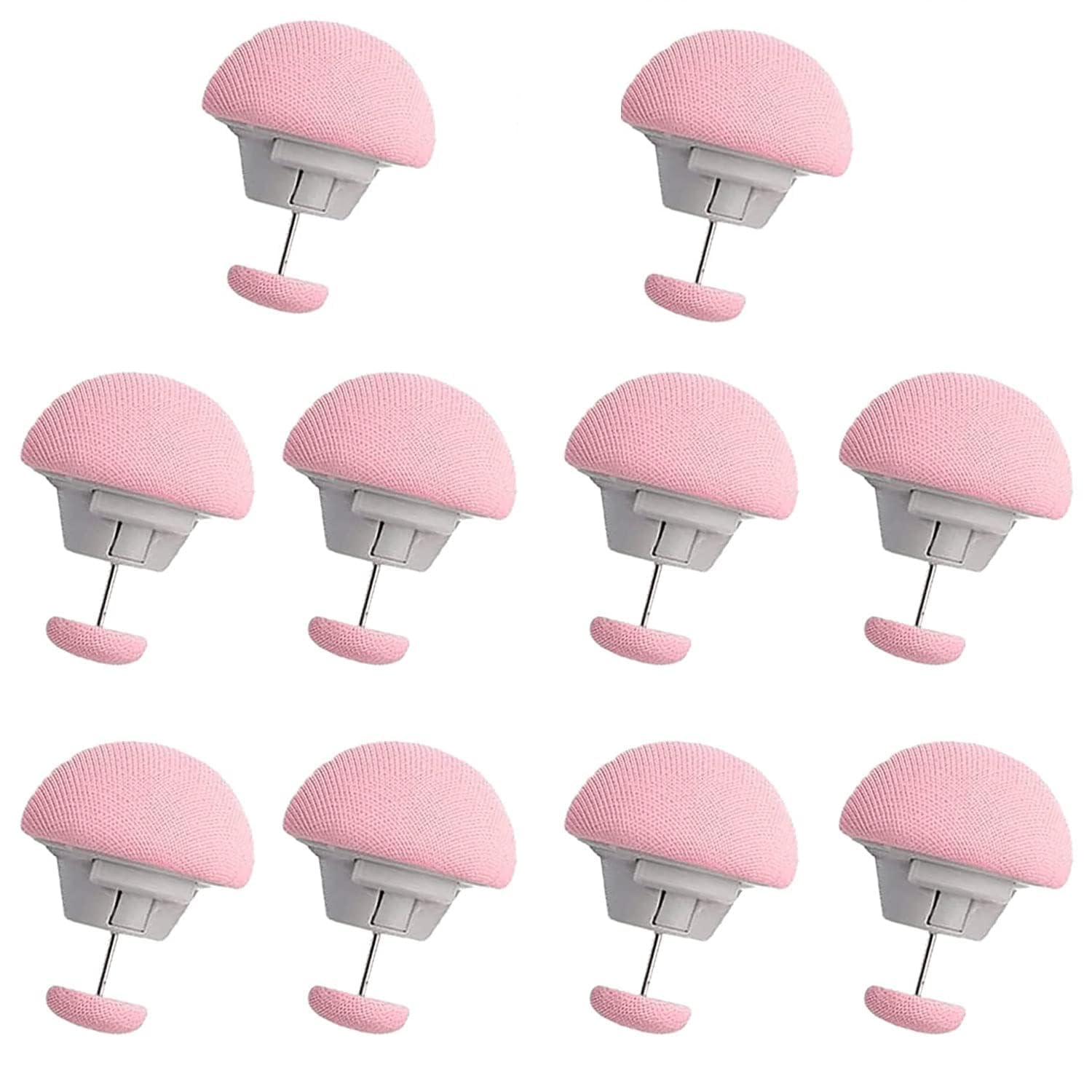 GKN Bed Sheets Clips Mushroom Blanket Clips Duvet Cover Clips Sheet Button Duvet Cover Quilts Clips Non-Slip Cover Fixator Non-Slip Quilt Clips Fasteners Double Sided Pin Fasteners-image-49