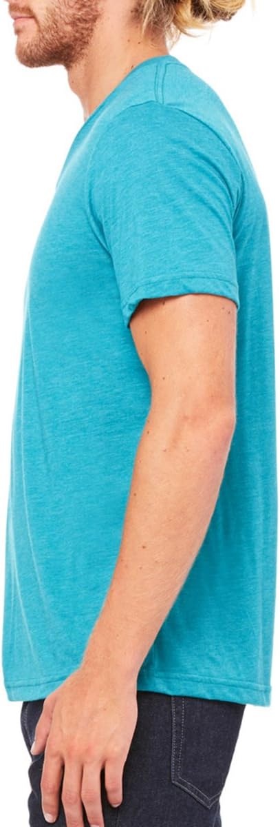 BELLA+CANVAS Triblend Short Sleeve V-Neck Tee - Image 2