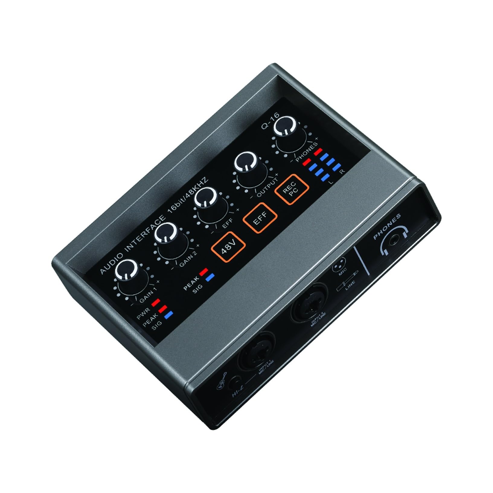 Mixer Audio, Mixer audio Scheda professionale Monitoraggio canali Chitarra elettrica Registrazione dal vivo