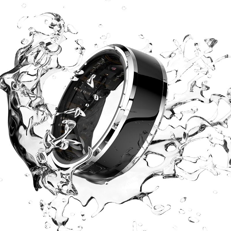 Smart Ring Cool Health + Base Powerbank (Salud, Deporte, Sueño) Talla 22mm