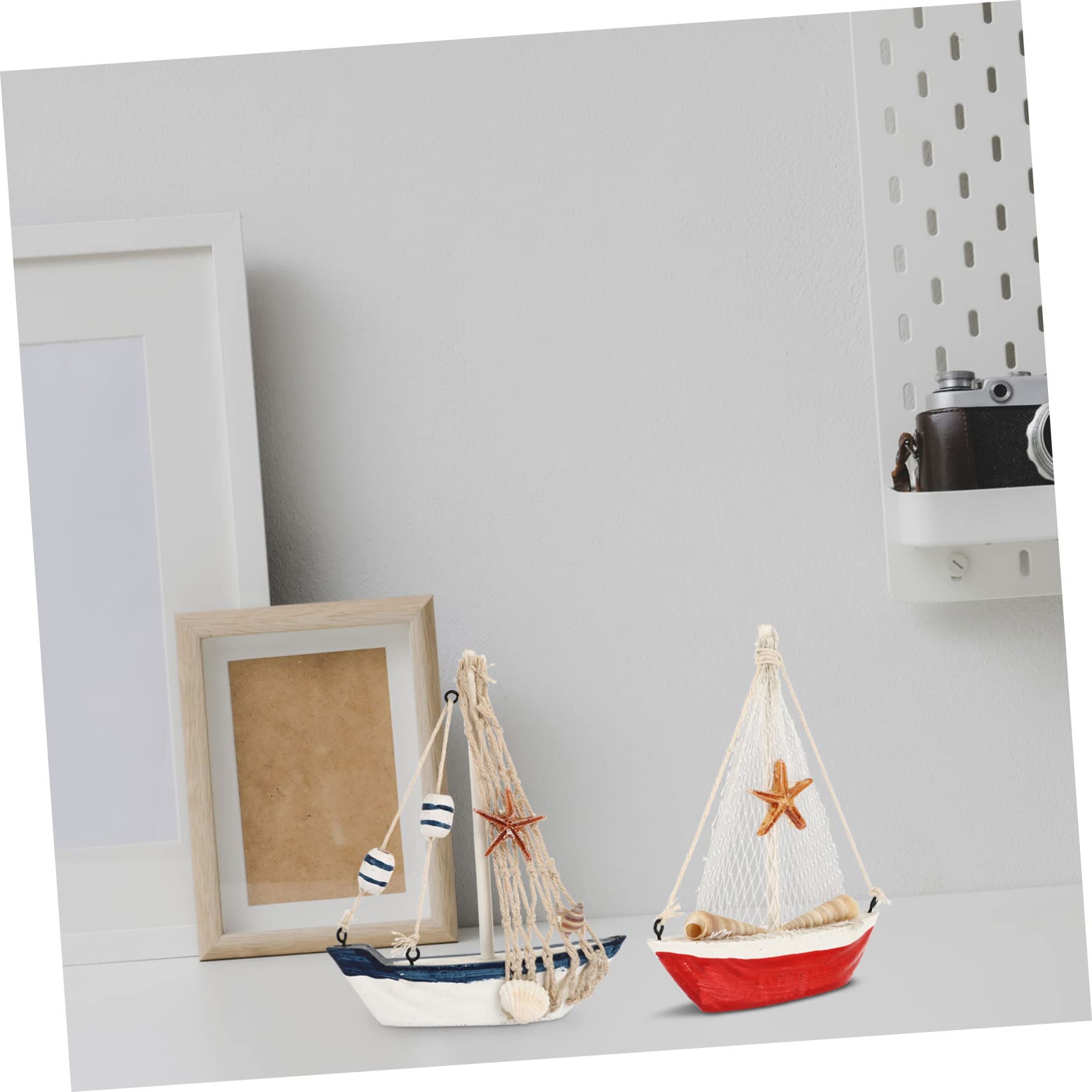 Amazon｜Yardenfun 4個帆船の模型 航海モチーフのインテリア