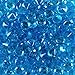 Super Z Outlet Acrylic Color Faux Round Diamond Crystals Treasure Gems for Table Scatters, Vase Fillers, Event, Wedding, Birthday Decoration Favor, Arts & Crafts (1 Pound, 240 Pieces) (Turquoise)