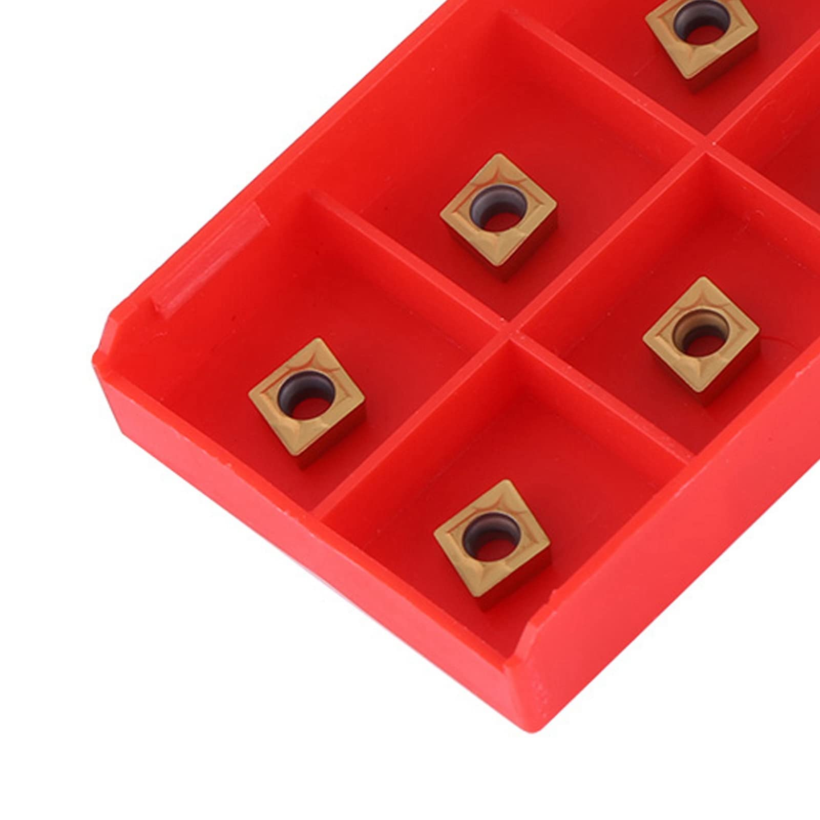 Insertos de torno de carburo CCMT060204 HM YBC251 para herramientas de mecanizado semi de acero