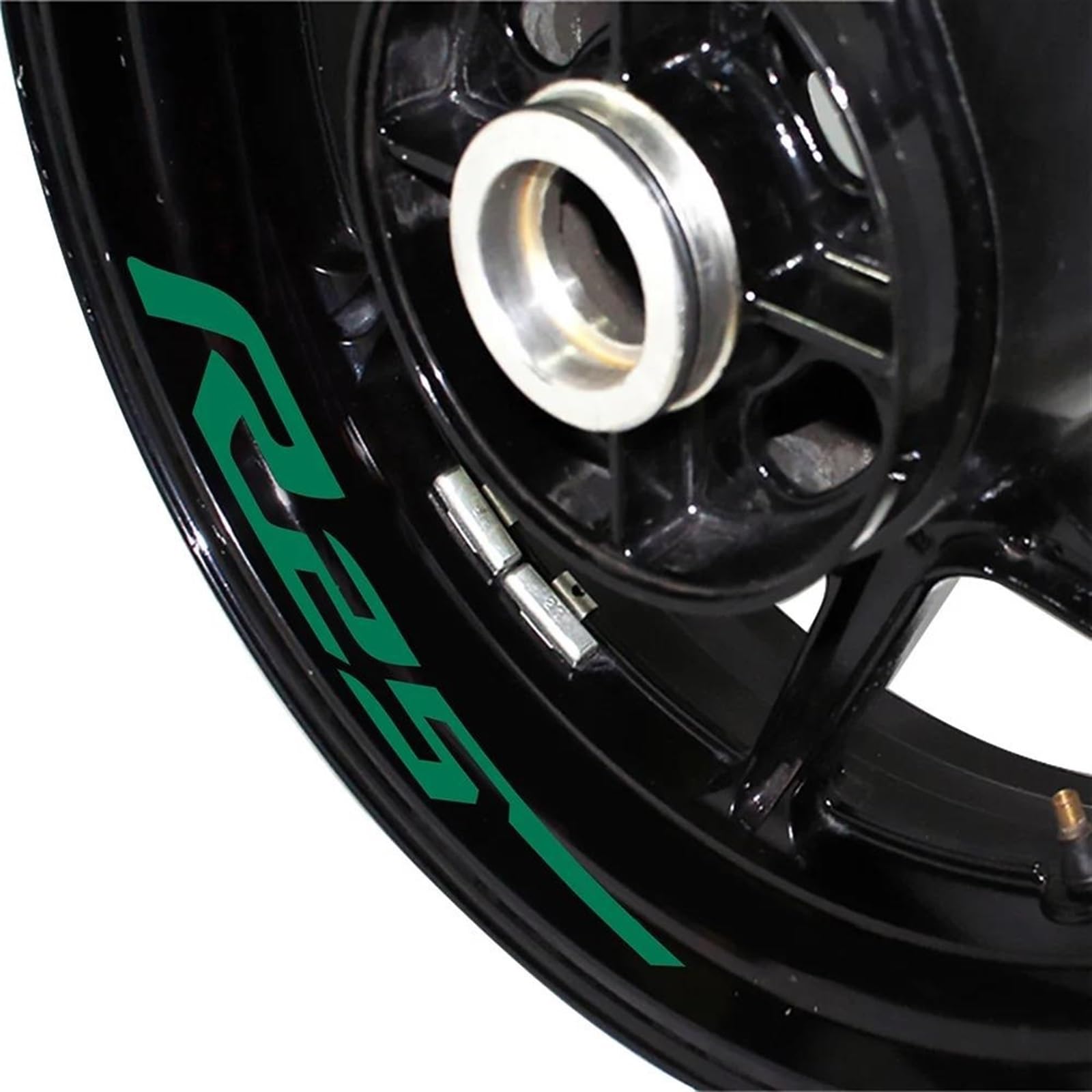 GRFIT Motorrad-Radaufkleber, Reflektierendes Felgenstreifenband, Motorrad-Aufkleber, Styling-Stick Für R25(Style 5)