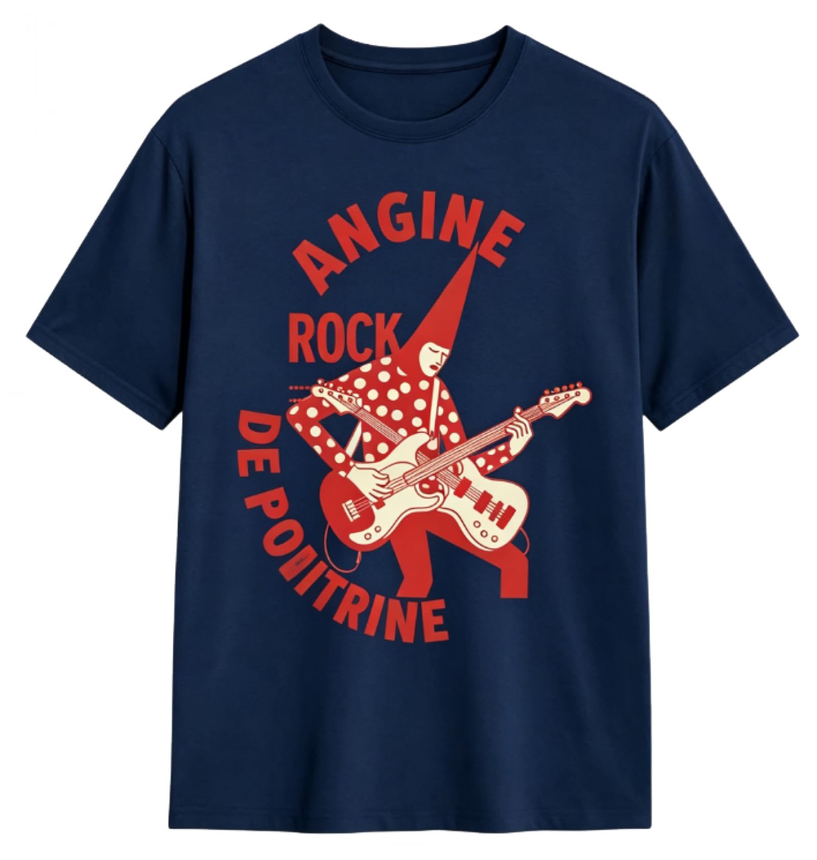 Cuttee Unisex Blue Angine De Poitrine 2026 Uk Tour T-Shirt, Kexp Live Graphic Tee, Rock Band Concert Shirt, Cotton Short Sleeve-||X_l