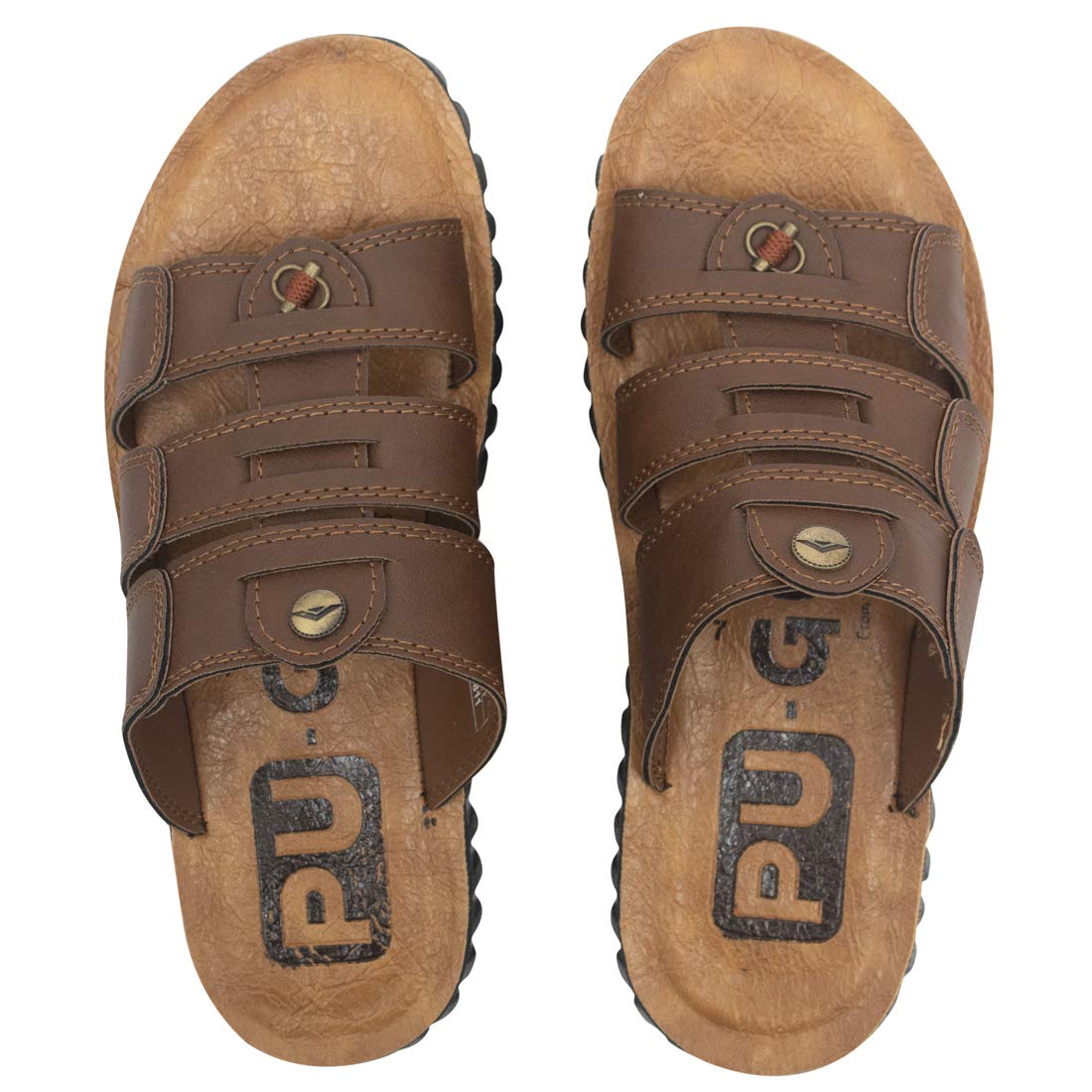 ASIANMen & Boys' Slipper (Brown_9 UK)