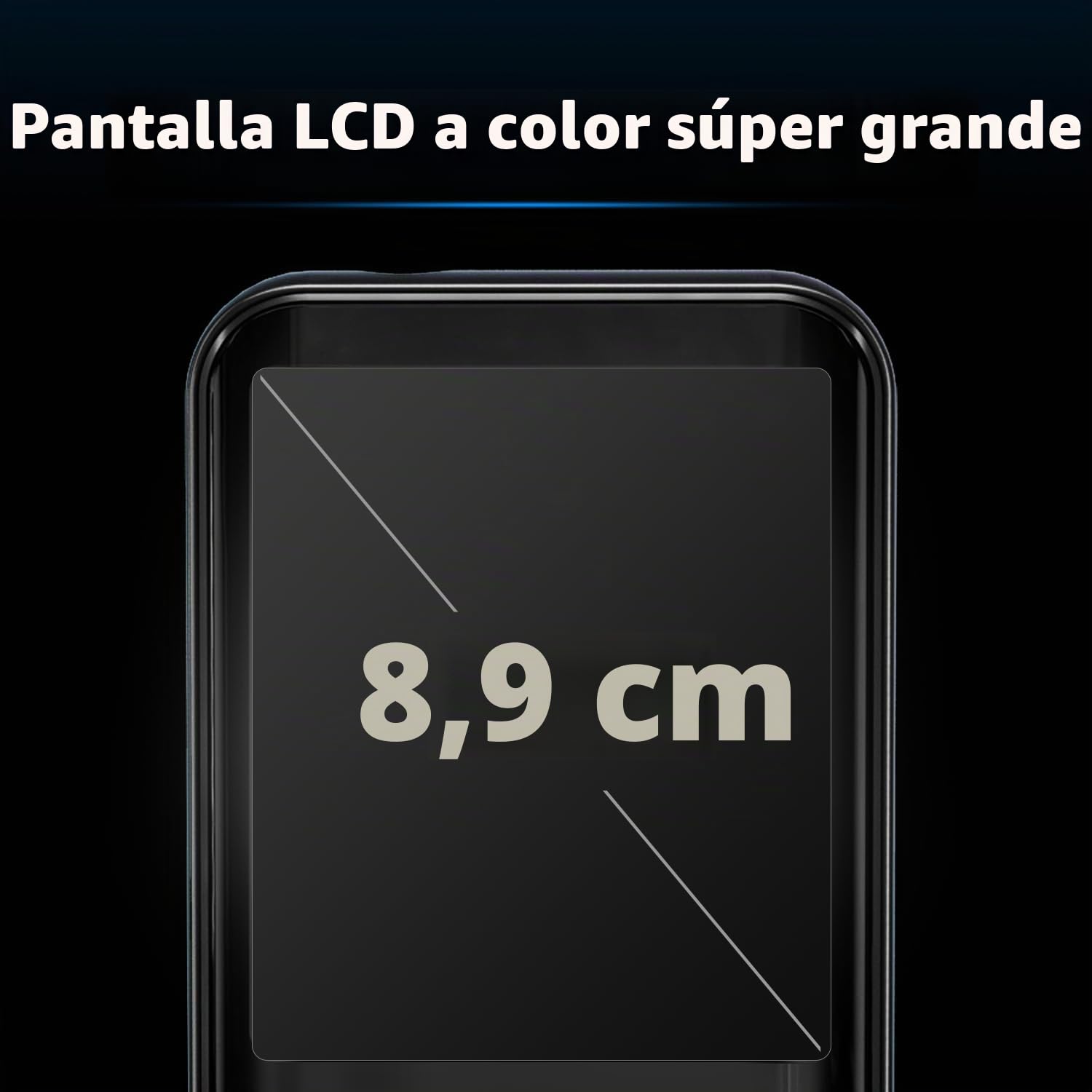BSIDE Multímetro digital recargable LCD EBTN color 3 resultados Multímetro inteligente 9999 cuentas Detector EMF rango automático Resistencia Capacitancia Diodo Frecuencia Comprobador de voltaje
