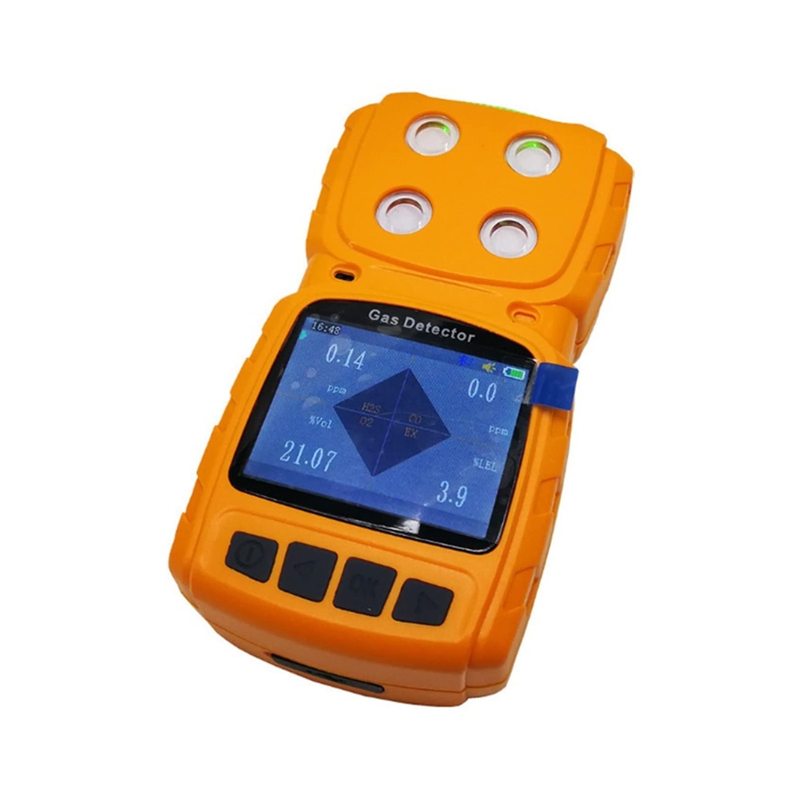 Gasmelder, PT40-CL2. Handheld-Diffusions-Chlorgasendetektor,Schnelle Reaktion Innerhalb