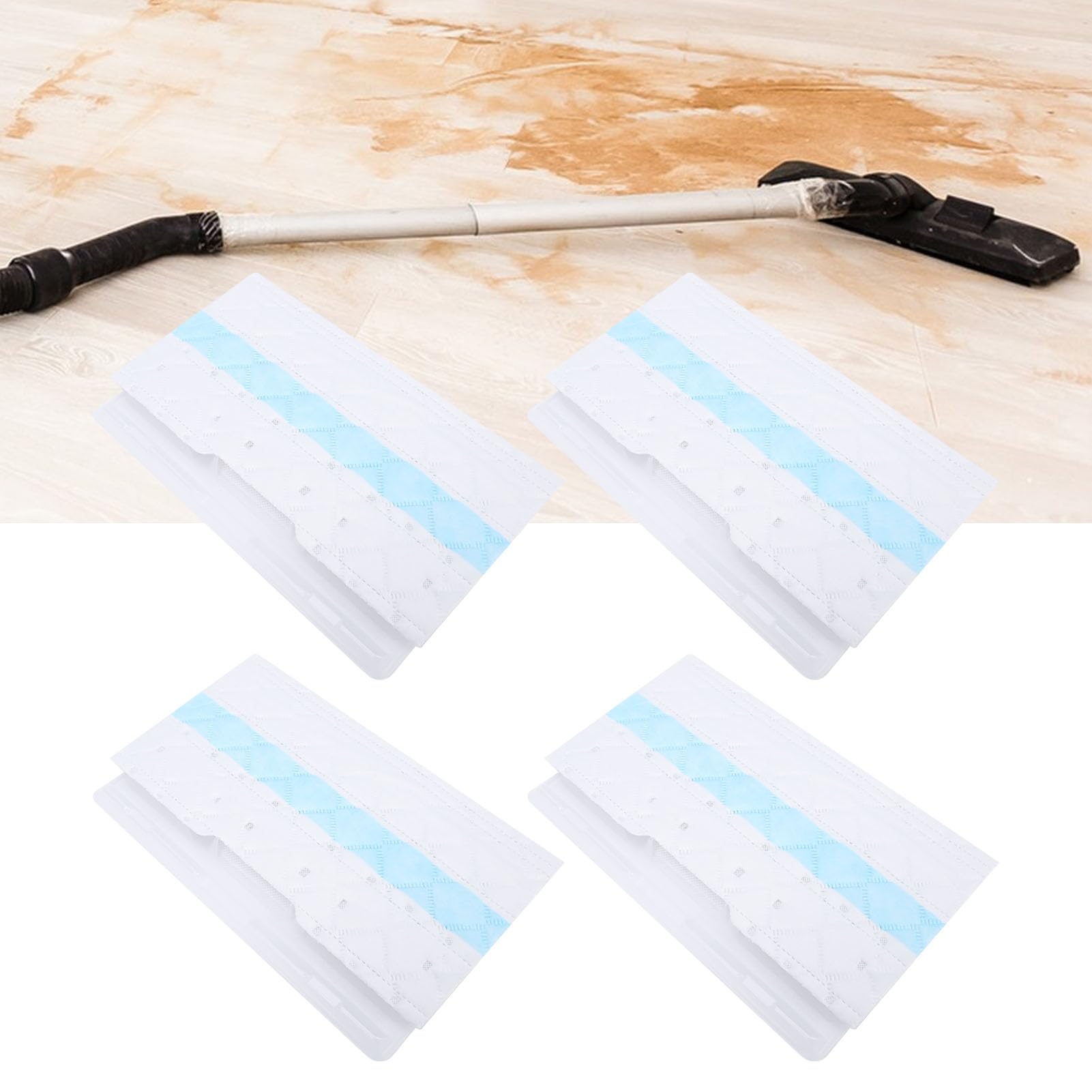 20 Stück Einweg-Nachfüller für Hartbodenpads, Ersatz-Staubsauger-Pads, passend für Shark VACMOP VM252 VM205 VM200 VM190 VC205 zum einmaligen Gebrauch