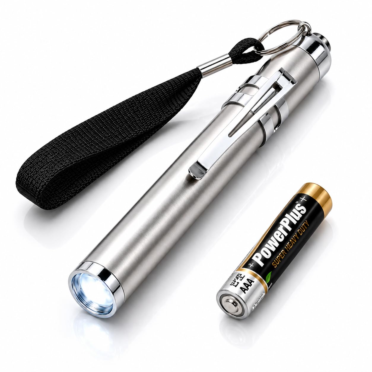 Magicwand Round Moon Shaped Light Aluminium Alloy Torch with Convex CREE Led-picture-46