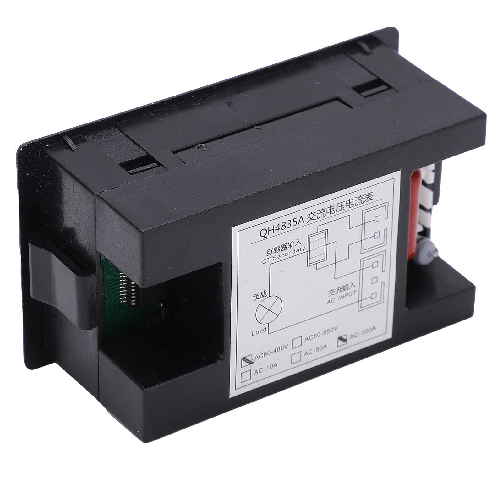 Digitaler Voltmeter DC 18V-80V - LCD Spannungsmesser Für Auto & Industrie