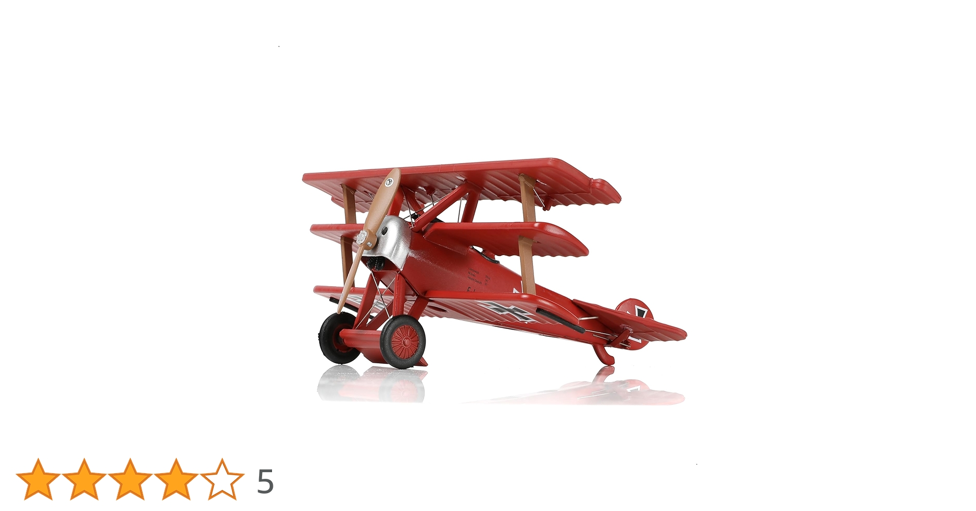 1/22 FOKKER DR-1 （フォッカー）(レッドバロン) 木製航空機模型 木製 飛行機模型キット フォッカー Dr.1（モデルエアウェイ