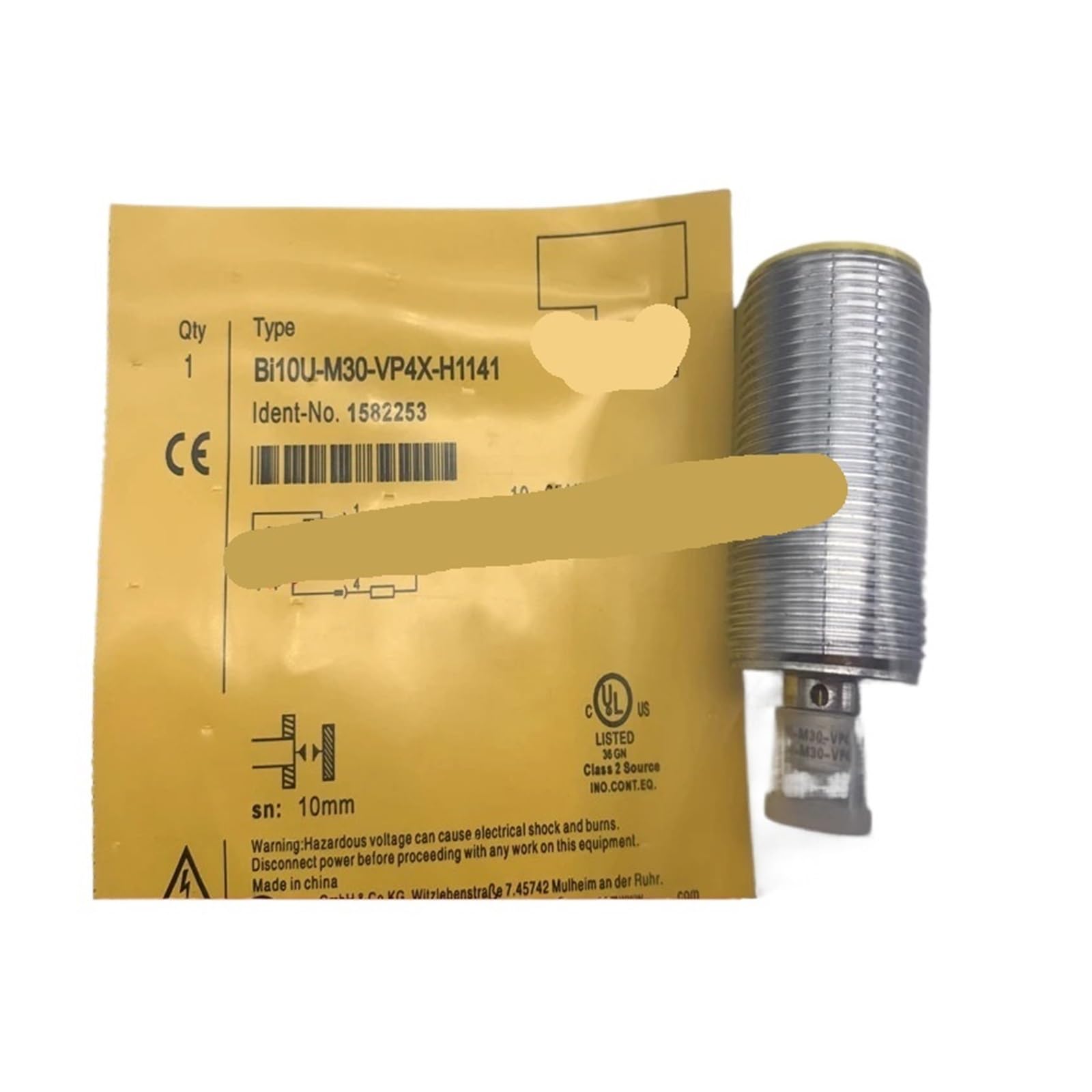 JJKKOZVQF 1PC BI10 BI10U-M30-VN4X-H1141 BI10U-M30-VP4X-H1141 Proximity Switch Sensor(BI10U-M30-VP4X-H1141)