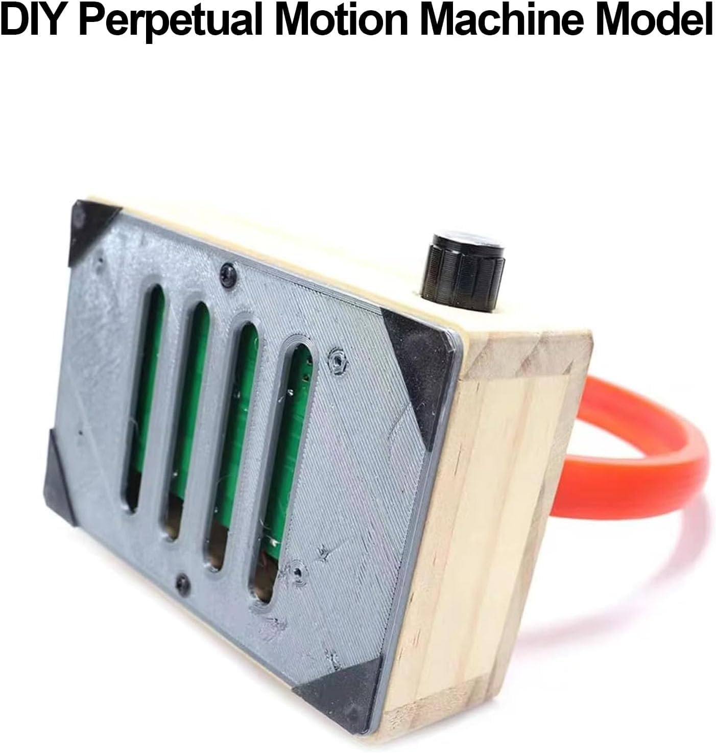 Modello Di Macchina A Moto Perpetuo Fai Da Te, Modello Di Macchina A Moto Perpetuo Fatta In Casa, Ciclotrone Elettromagnetico Per Esperimenti Scientifici, Bobina A Moto Circolare Con Sfera Di