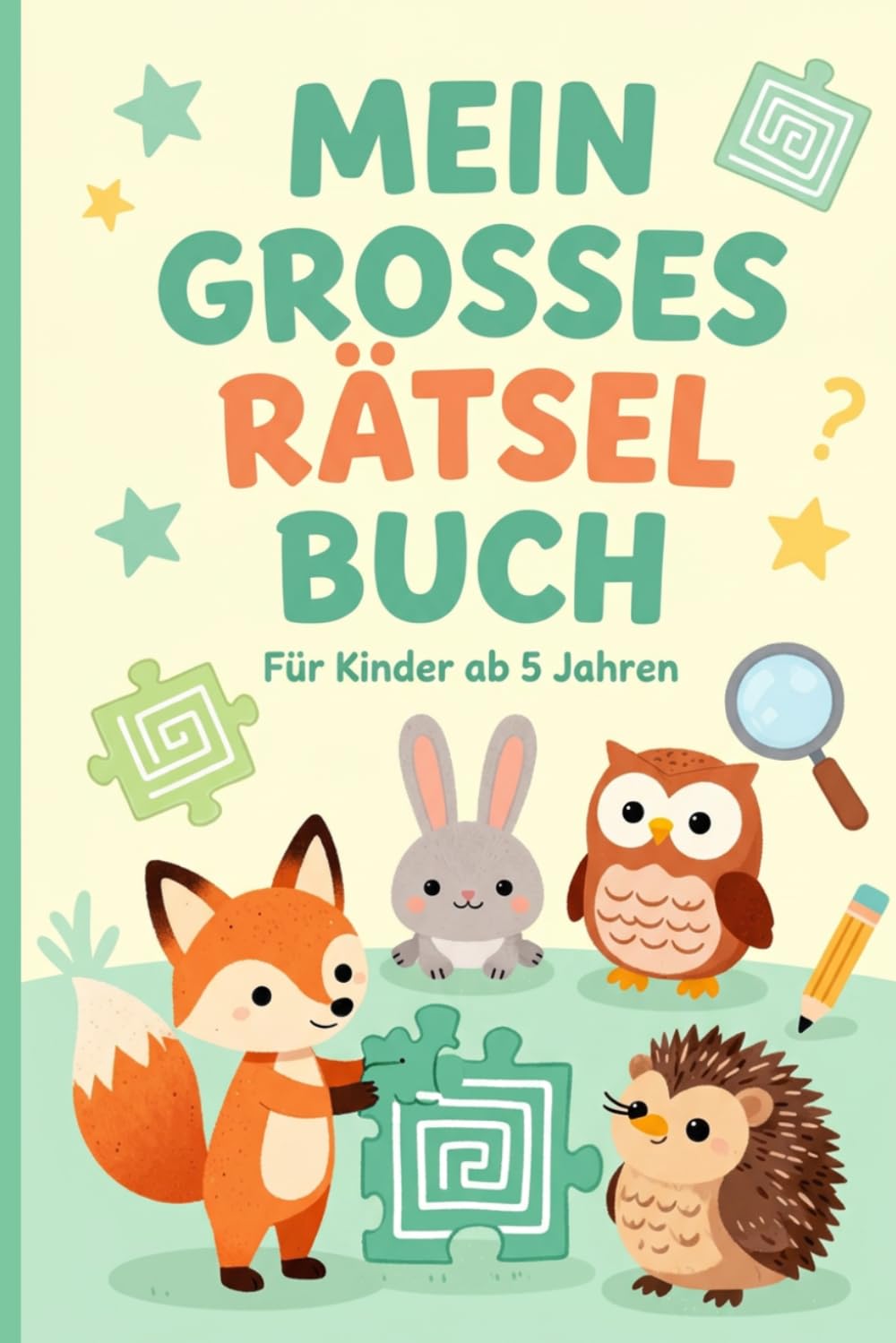 Mein großes Rätselbuch