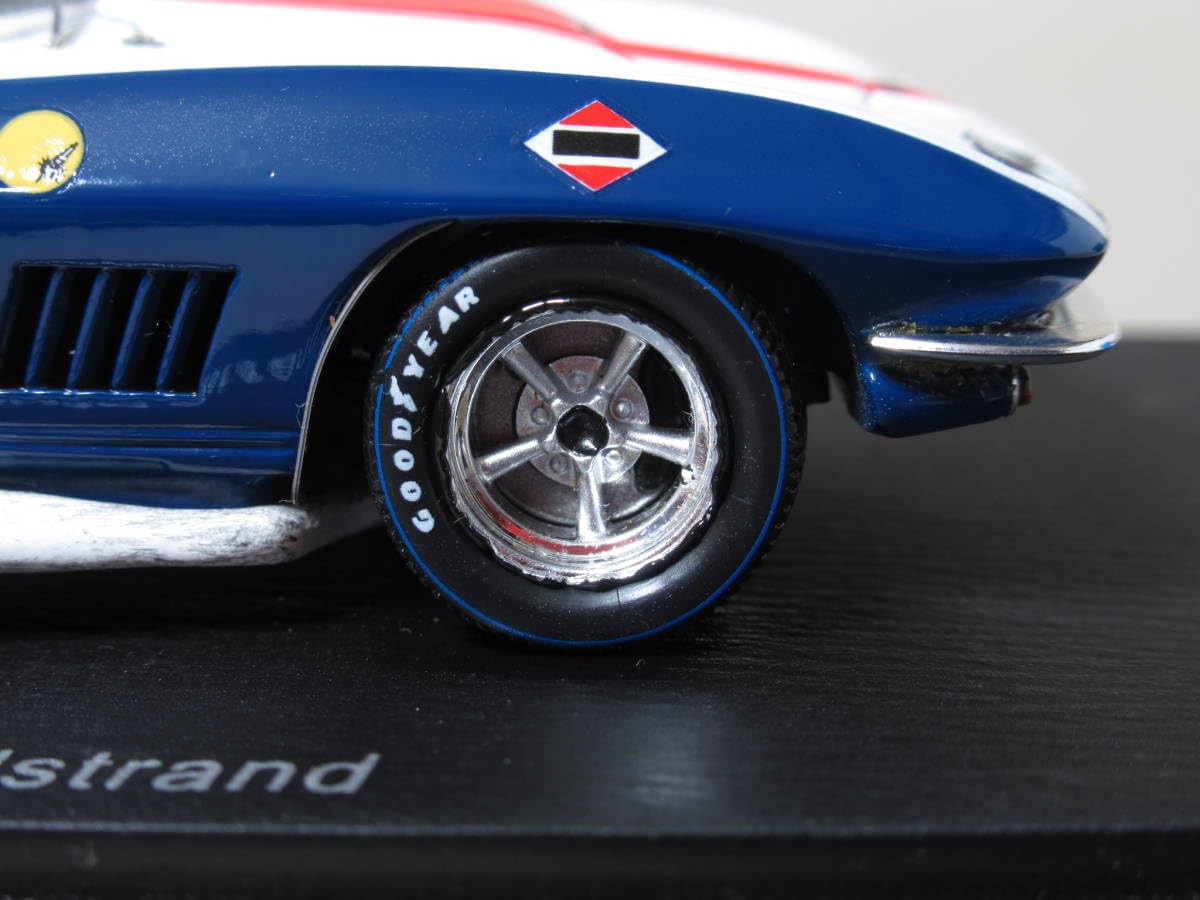 Amazon | 1/43 シボレー コルベット #9 ルマン 1967 | ミニカー・ダイ