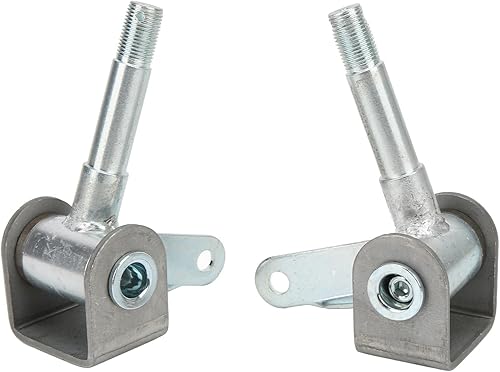 Miniatura 7 de Go Kart Juego de husillos de aleación de acero de 4.5 pulgadas x 58 pulgadas, 2 piezas derecha izquierda para accesorios Go Kart