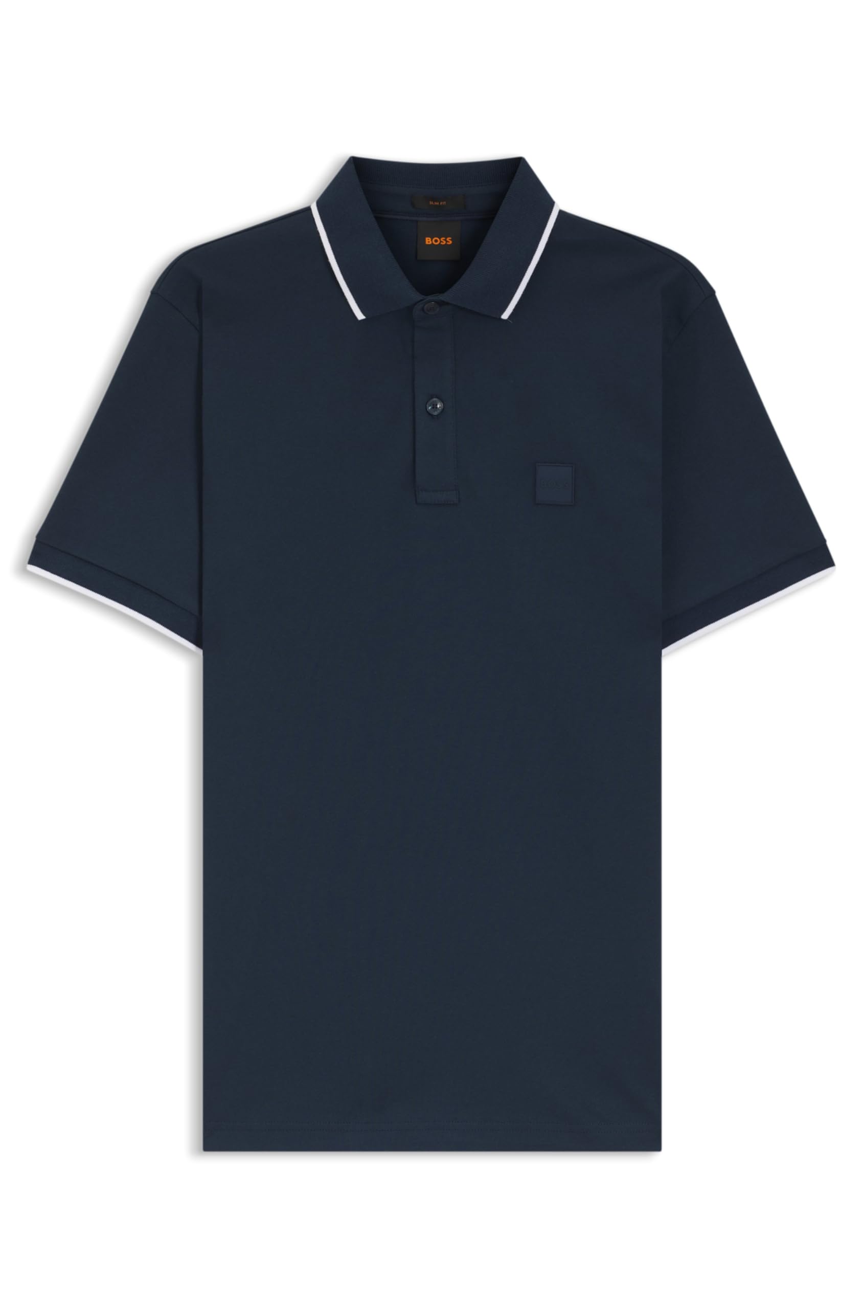 BOSS Men's Passertip Polo, Open Blue464,L