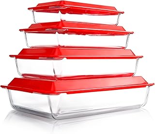 22 Delicious Christmas Recipes That Will Wow Your Guests (Easy to Make!) 498 Set of 4 Glass Baking Dish with Lids, Lasagne Dish Set, Lasagna Dishes f...