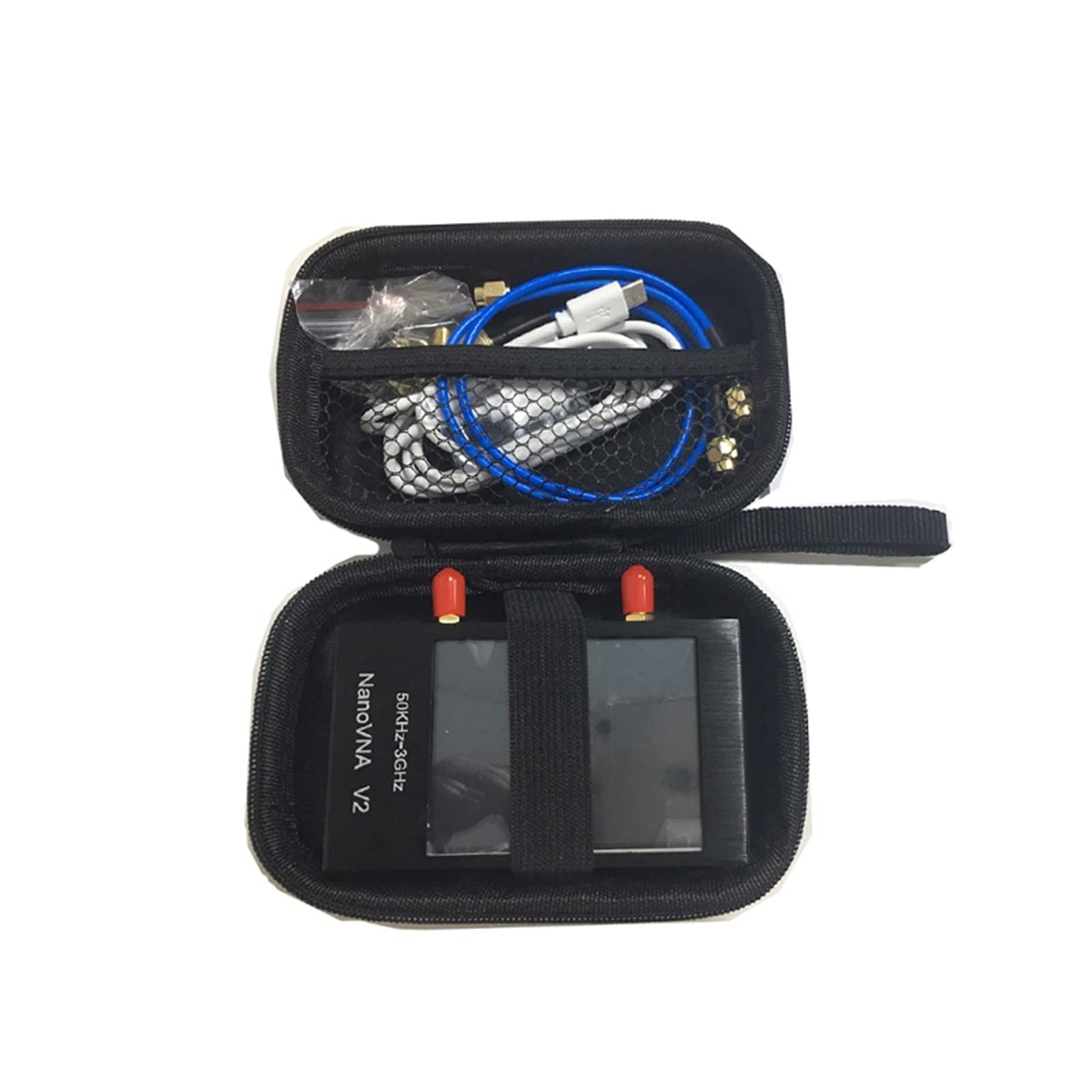 Netzwerkanalysator, Antennenanalysator 2,8 Zoll Berührungsbildschirm 3G Vektor Netzwerkanalysator S-A-A-2 VNA V2 Antennenanalysator Shortwave HF VHF UHF Mit Wohnraum