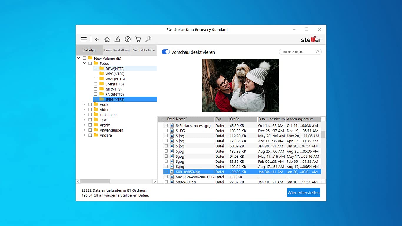 Stellar Data Recovery 10 Standard Code in a Box